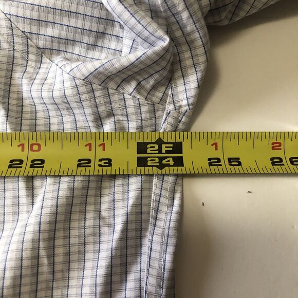 Calvin Klein Men's Infinite Non-Iron Slim Fit Stretch Collar Size 17 34/35 XL - Picture 5 of 14